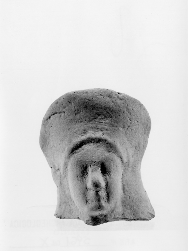 Persephone-Kore (terracotta figurata) - fabbrica tarantina (fine sec. VI a.C)