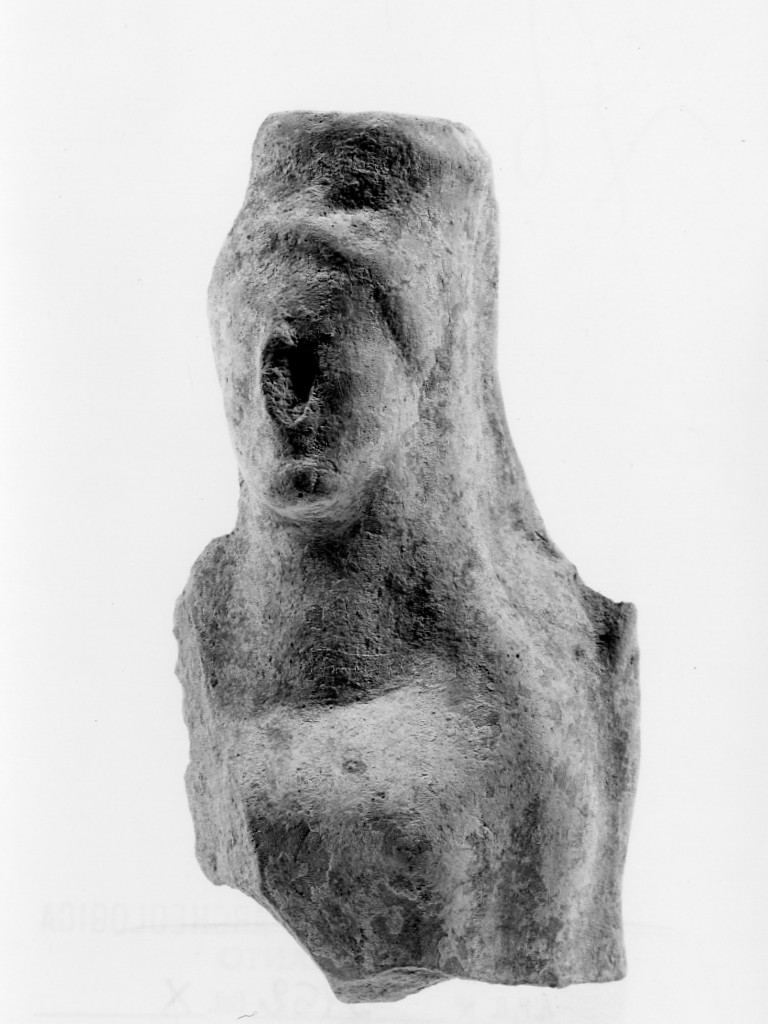 Persephone-Kore (terracotta figurata) - fabbrica tarantina (seconda metà sec. VI a.C)