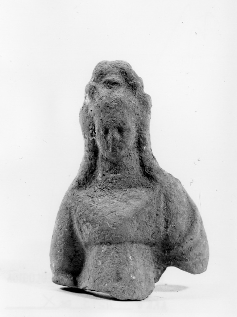 Polyboia (terracotta figurata, culto di Apollo-Hyakinthos) - fabbrica tarantina (secc. IV a.C.-III a.C)