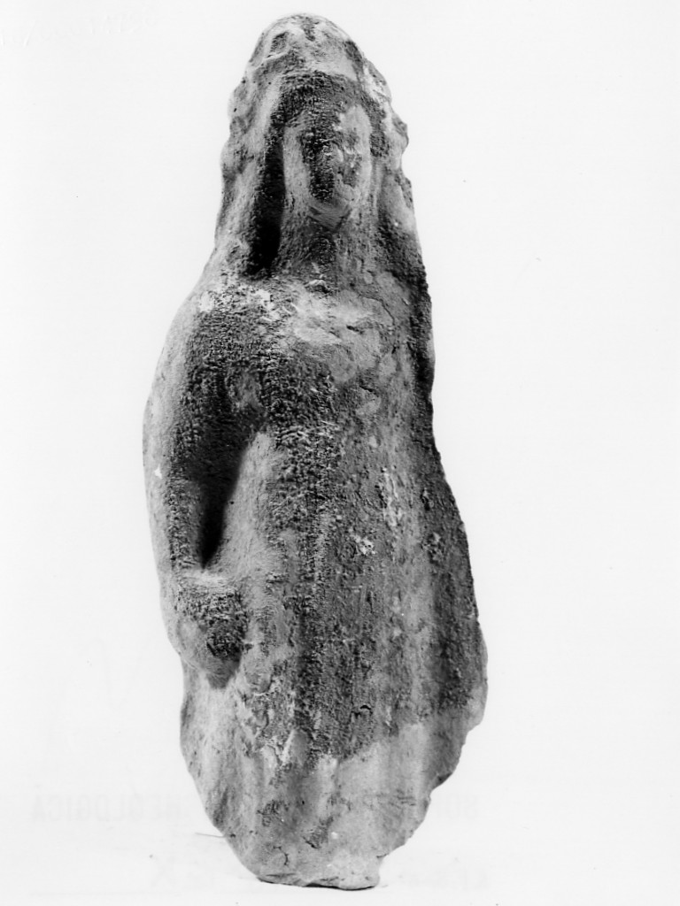 Polyboia (terracotta figurata, culto di Apollo-Hyakinthos) - fabbrica tarantina (secc. IV a.C.-III a.C)