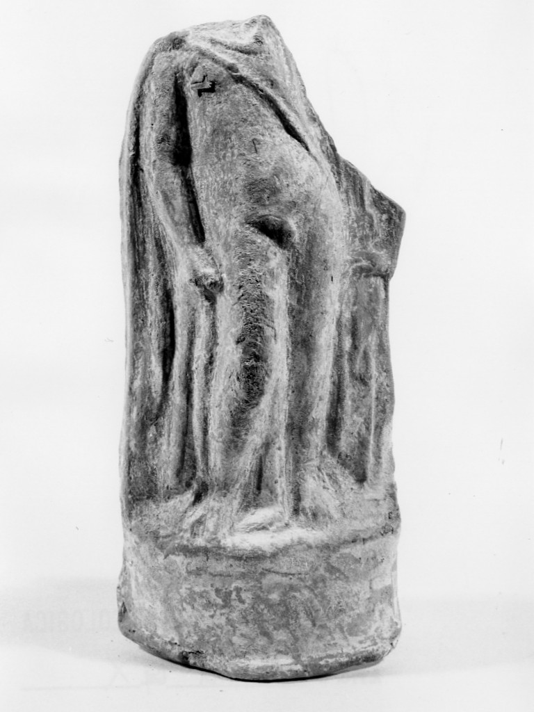 Apollo-Hyakinthos (terracotta figurata) - fabbrica tarantina (secc. IV a.C.-III a.C)