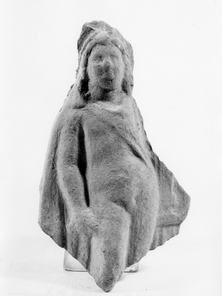 Apollo-Hyakinthos (terracotta figurata) - fabbrica tarantina (secc. IV a.C.-III a.C)