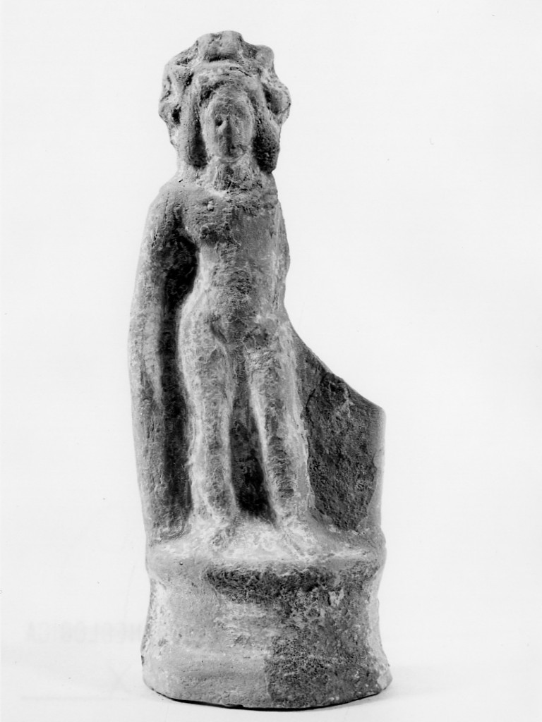 Apollo-Hyakinthos (terracotta figurata) - fabbrica tarantina (sec. III a.C)