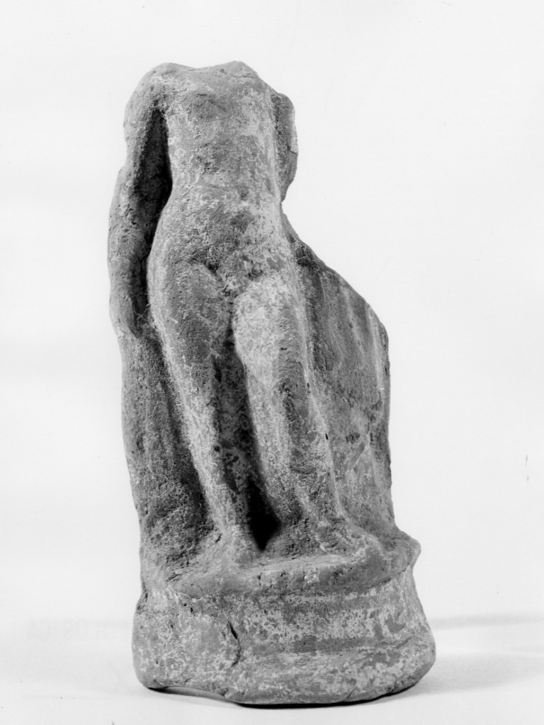 Apollo-Hyakinthos (terracotta figurata) - fabbrica tarantina (sec. III a.C)