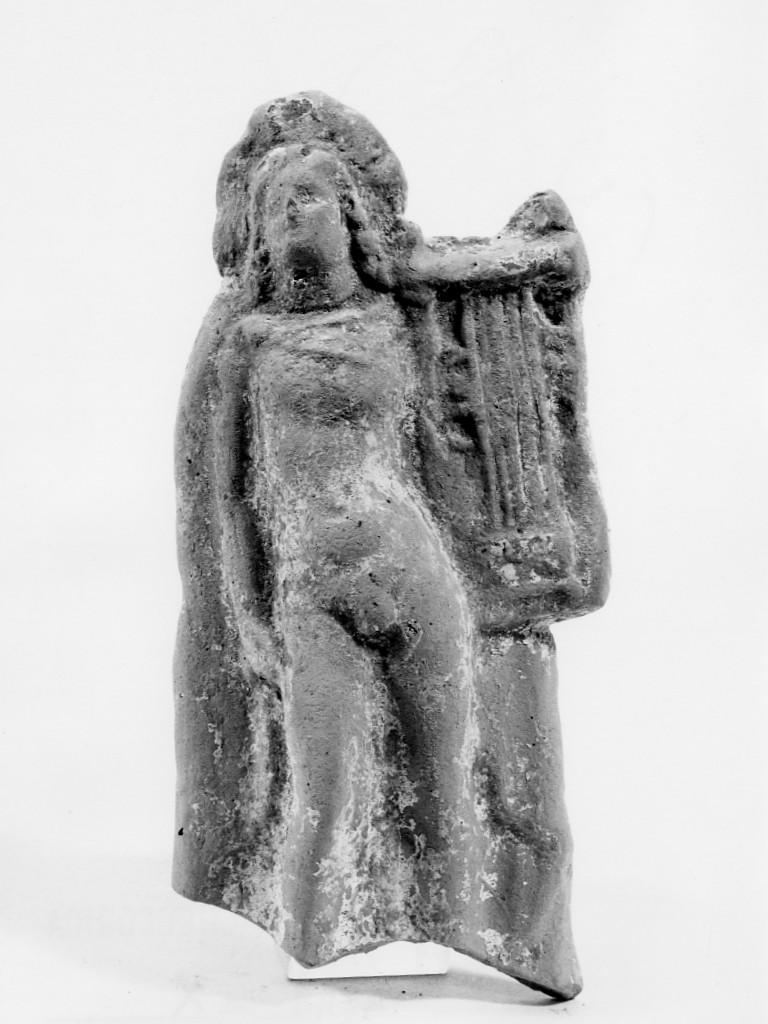 Apollo-Hyakinthos (terracotta figurata) - fabbrica tarantina (sec. III a.C)