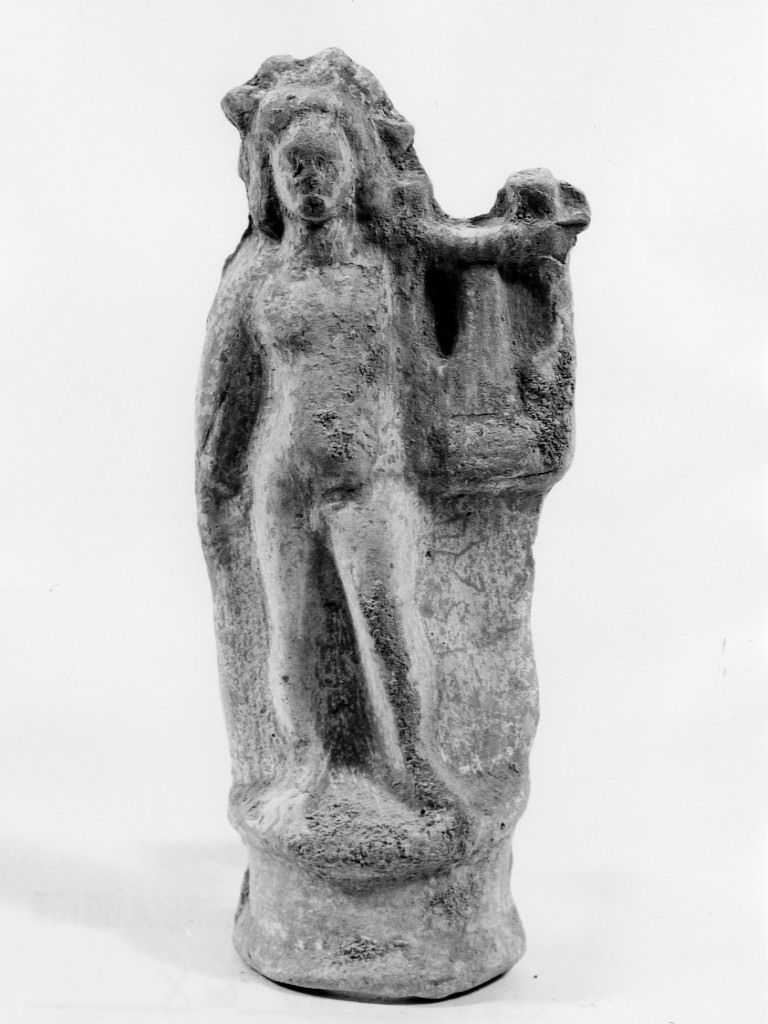 Apollo-Hyakinthos (terracotta figurata) - fabbrica tarantina (sec. III a.C)