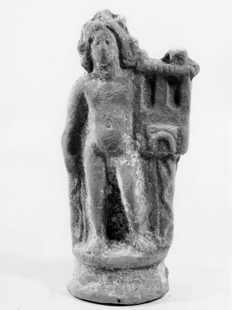 Apollo-Hyakinthos (terracotta figurata) - fabbrica tarantina (sec. III a.C)