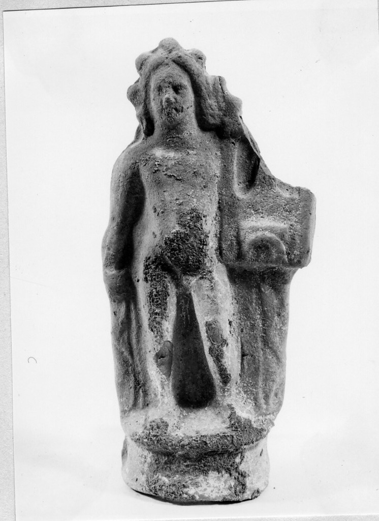 Apollo-Hyakinthos (terracotta figurata) - fabbrica tarantina (sec. III a.C)