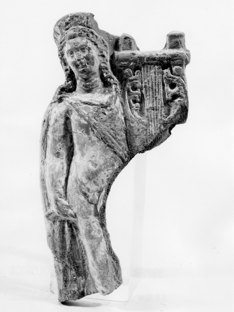 Apollo-Hyakinthos (terracotta figurata) - fabbrica tarantina (sec. III a.C)