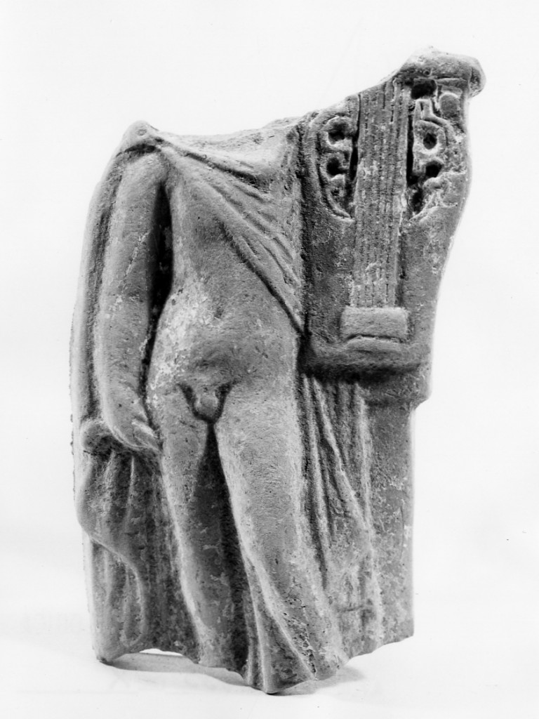 Apollo-Hyakinthos (terracotta figurata) - fabbrica tarantina (sec. III a.C)