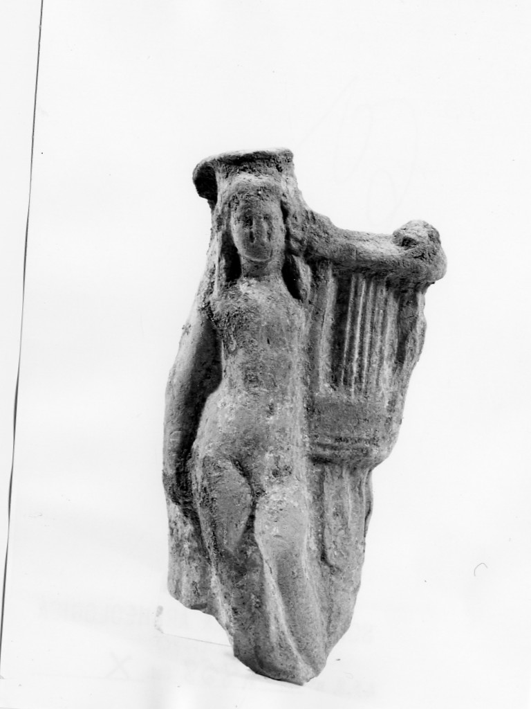 Apollo-Hyakinthos (terracotta figurata) - fabbrica tarantina (sec. III a.C)