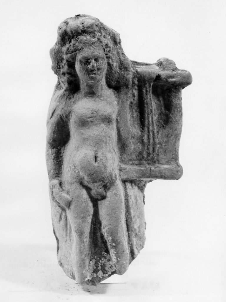 Apollo-Hyakinthos (terracotta figurata) - fabbrica tarantina (sec. III a.C)