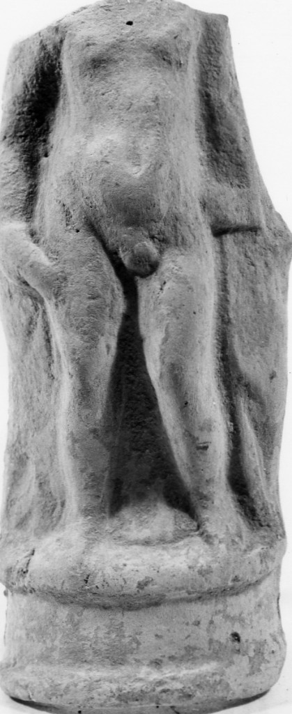 Apollo-Hyakinthos (terracotta figurata) - fabbrica tarantina (sec. III a.C)