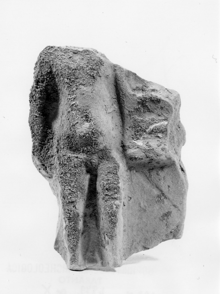 Apollo-Hyakinthos (terracotta figurata) - fabbrica tarantina (sec. III a.C)