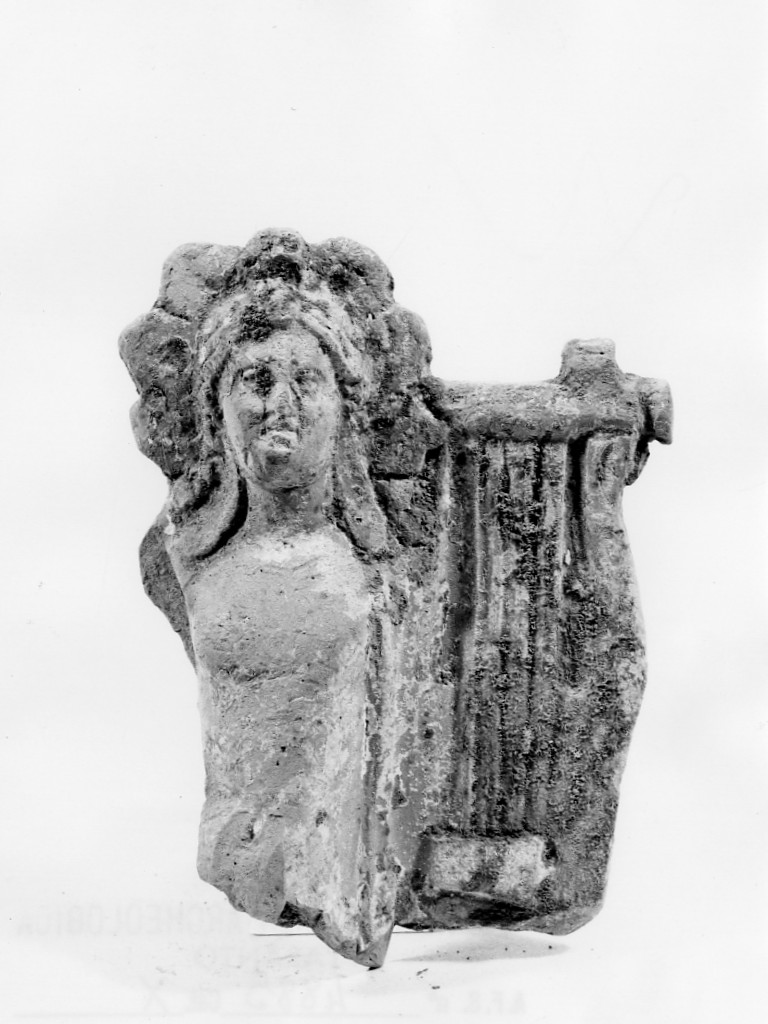 Apollo-Hyakinthos (terracotta figurata) - fabbrica tarantina (sec. III a.C)