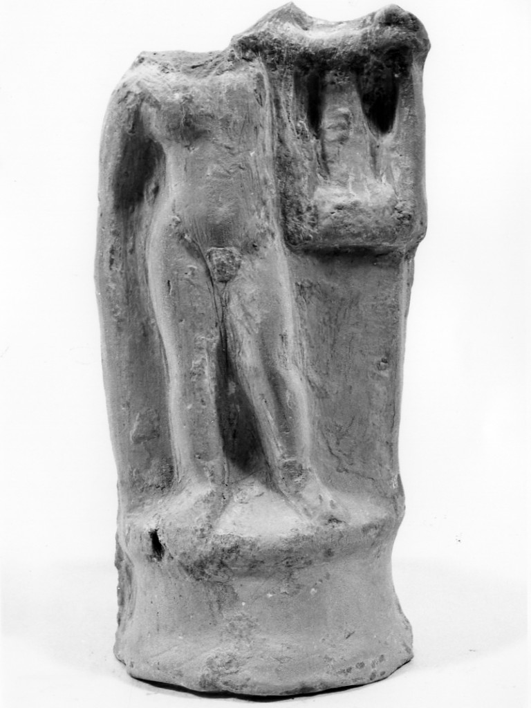 Apollo-Hyakinthos (terracotta figurata) - fabbrica tarantina (sec. III a.C)