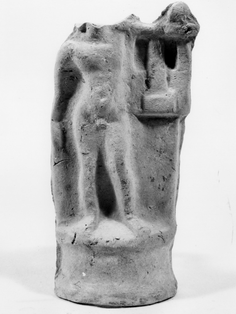 Apollo-Hyakinthos (terracotta figurata) - fabbrica tarantina (sec. III a.C)