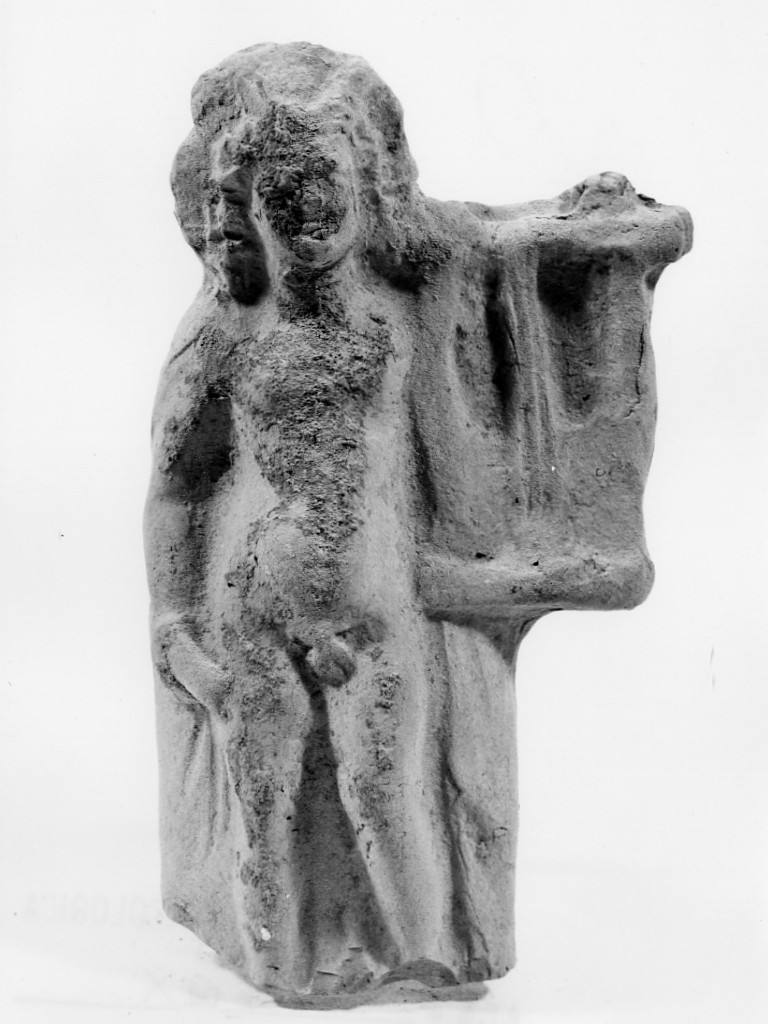 Apollo-Hyakinthos (terracotta figurata) - fabbrica tarantina (sec. III a.C)