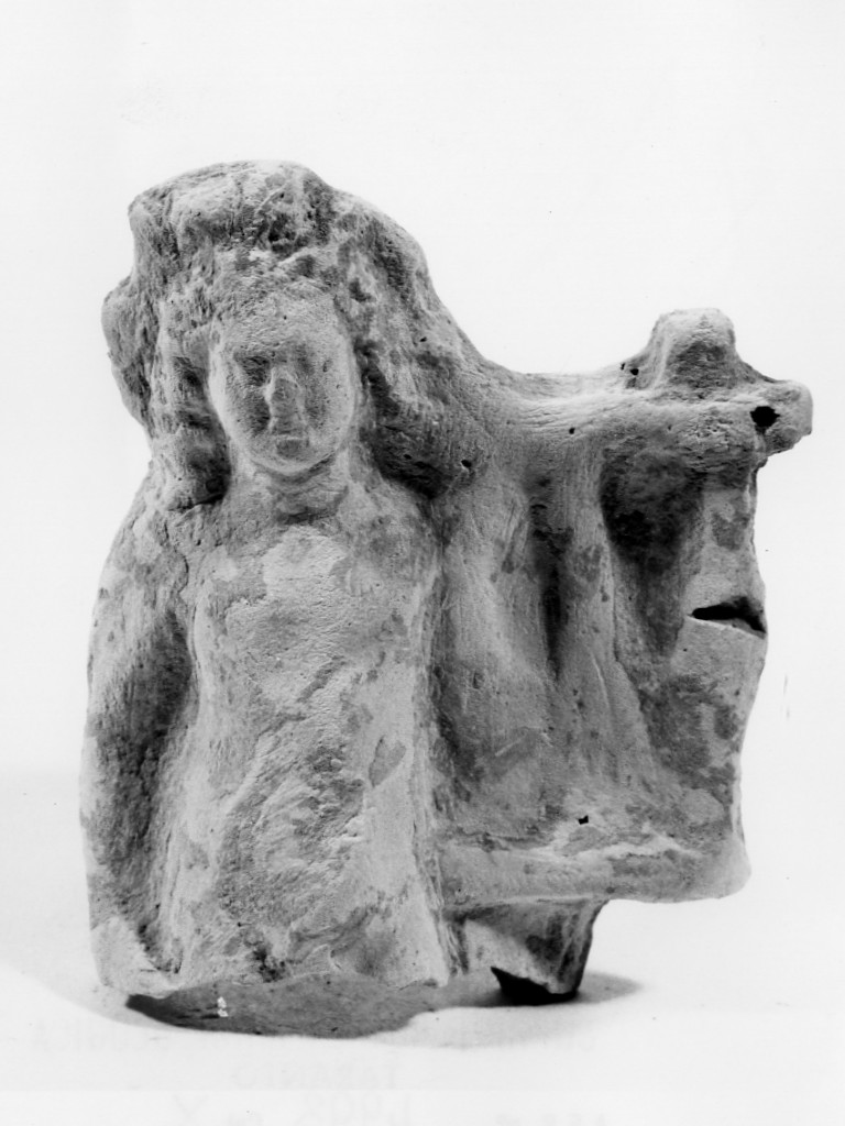 Apollo-Hyakinthos (terracotta figurata) - fabbrica tarantina (sec. III a.C)