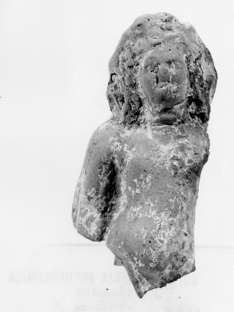 Apollo-Hyakinthos (terracotta figurata) - fabbrica tarantina (sec. III a.C)