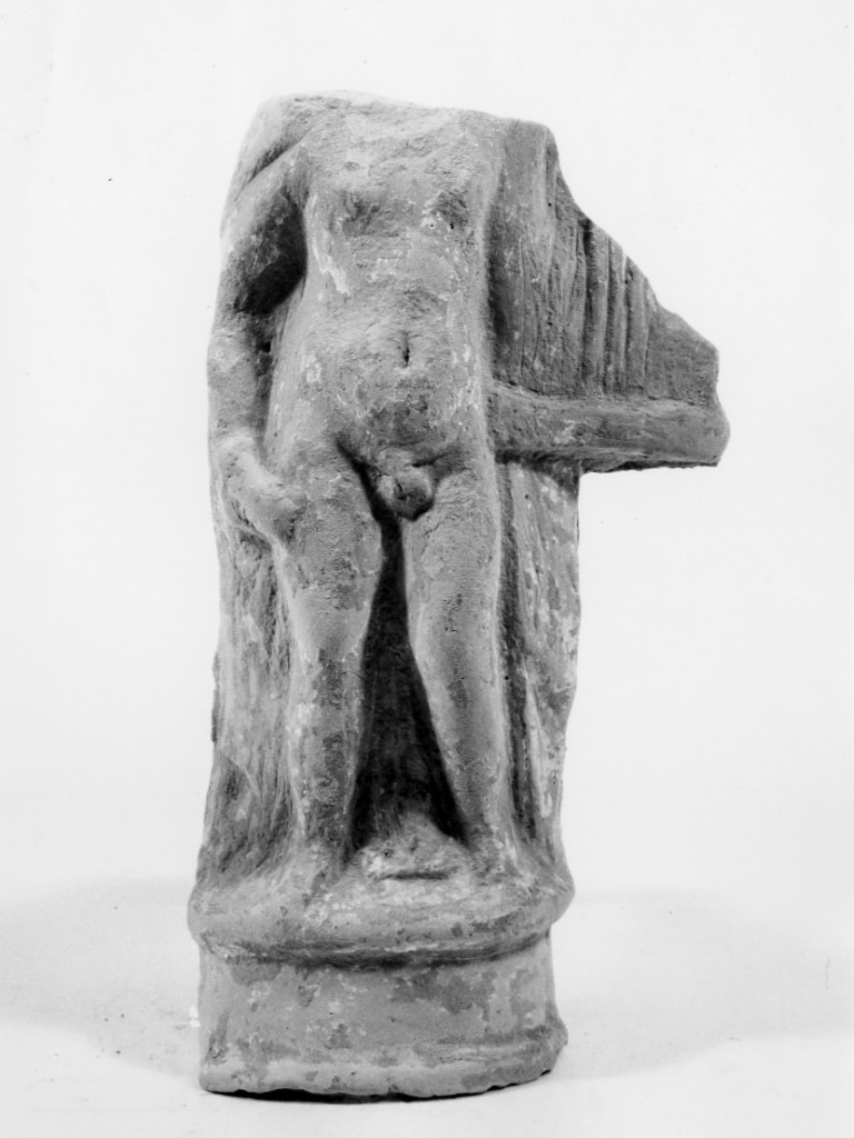 Apollo-Hyakinthos (terracotta figurata) - fabbrica tarantina (sec. III a.C)