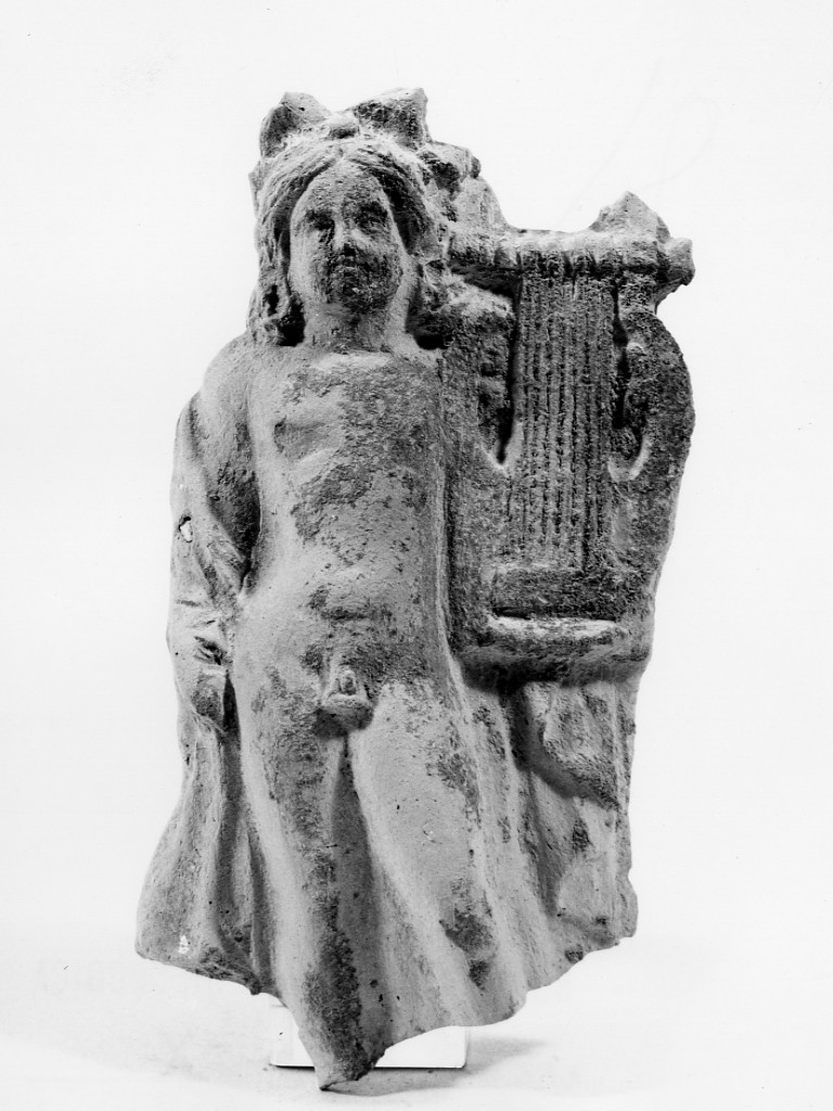 Apollo-Hyakinthos (terracotta figurata) - fabbrica tarantina (sec. III a.C)