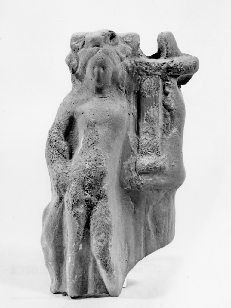 Apollo-Hyakinthos (terracotta figurata) - fabbrica tarantina (sec. III a.C)