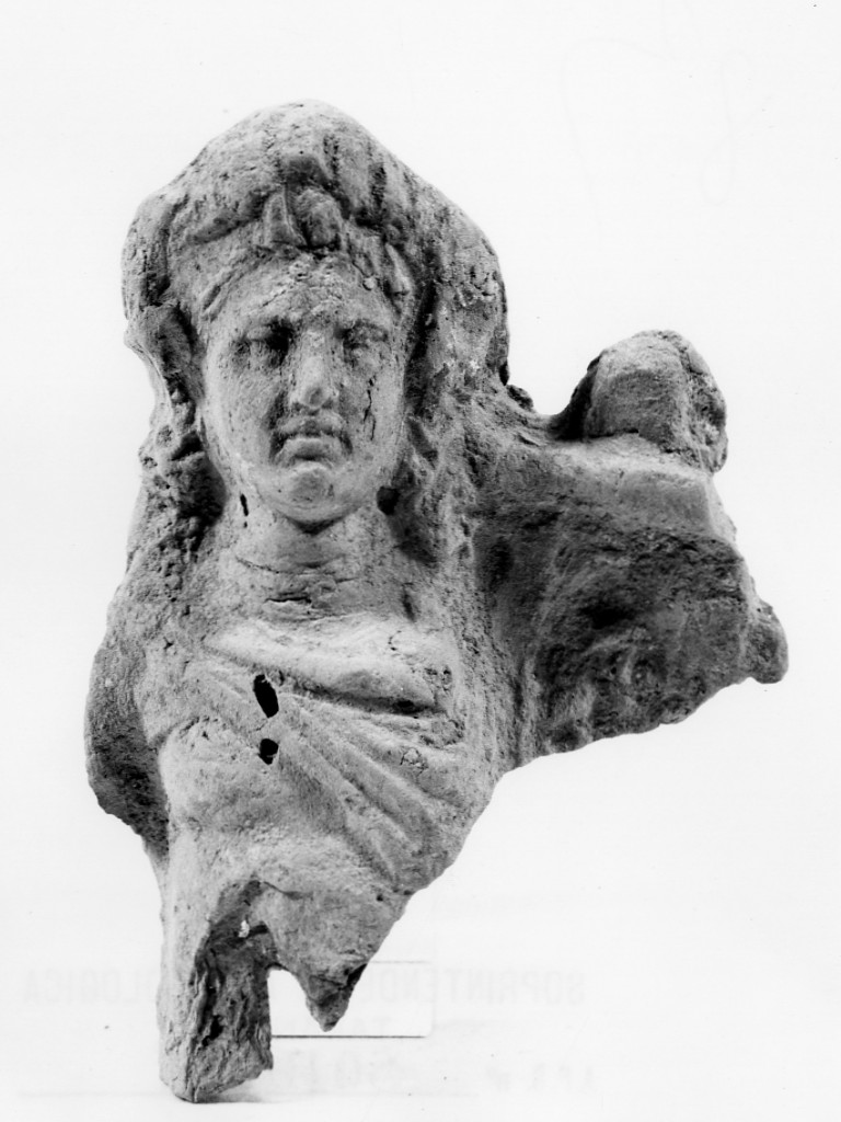 Apollo-Hyakinthos (terracotta figurata) - fabbrica tarantina (sec. III a.C)