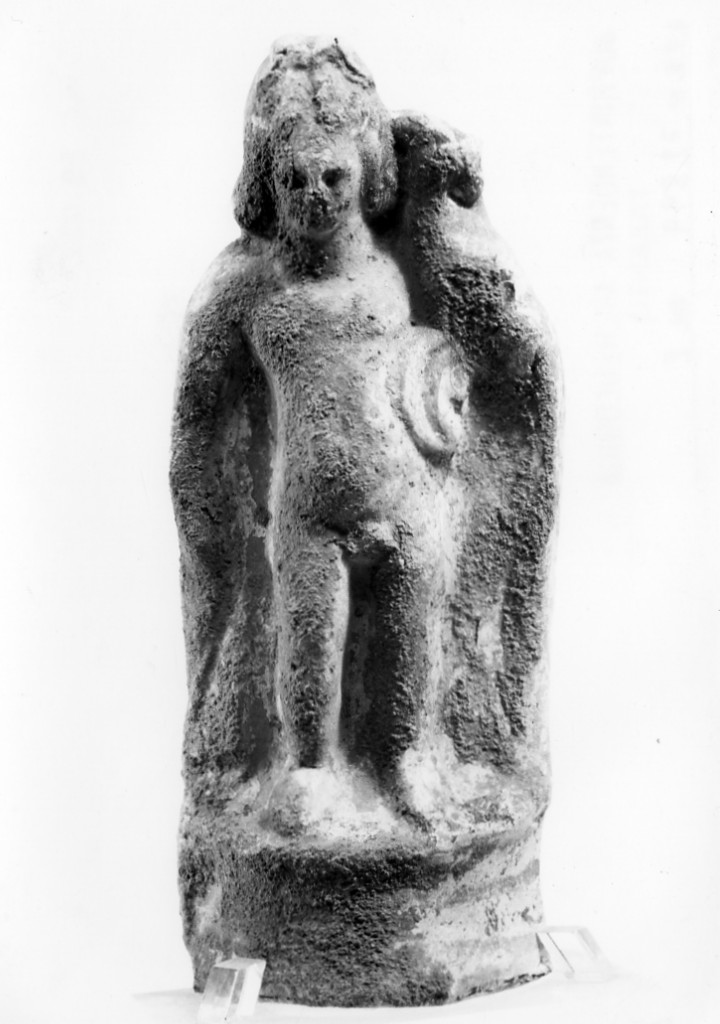 Apollo-Hyakinthos (terracotta figurata) - fabbrica tarantina (secc. IV a.C.-III a.C)