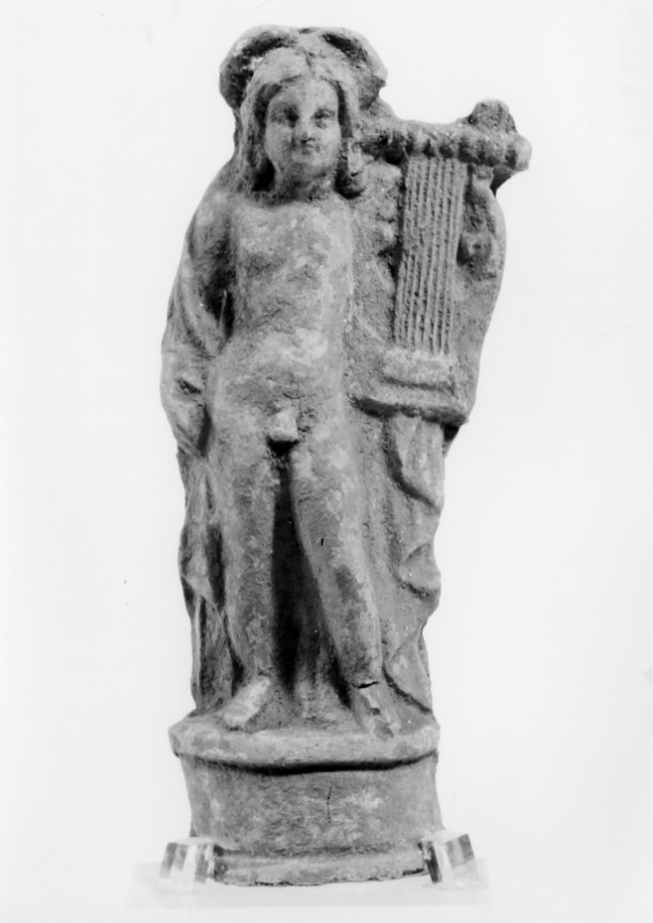 Apollo-Hyakinthos (terracotta figurata) - fabbrica tarantina (secc. IV a.C.-III a.C)