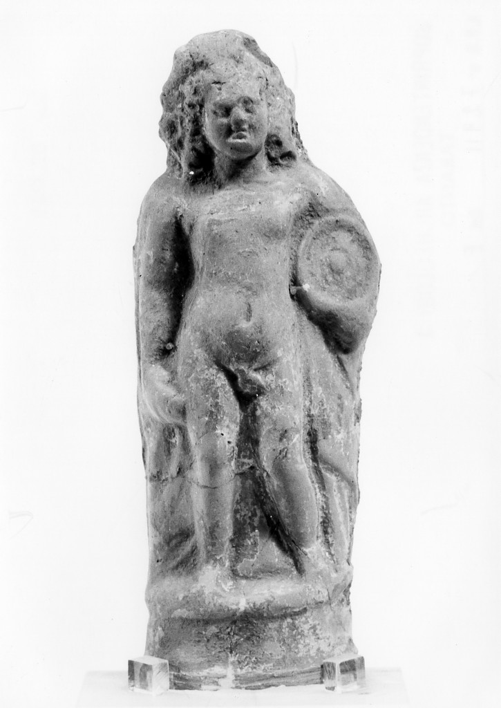 Apollo-Hyakinthos (terracotta figurata) - fabbrica tarantina (secc. IV a.C.-III a.C)