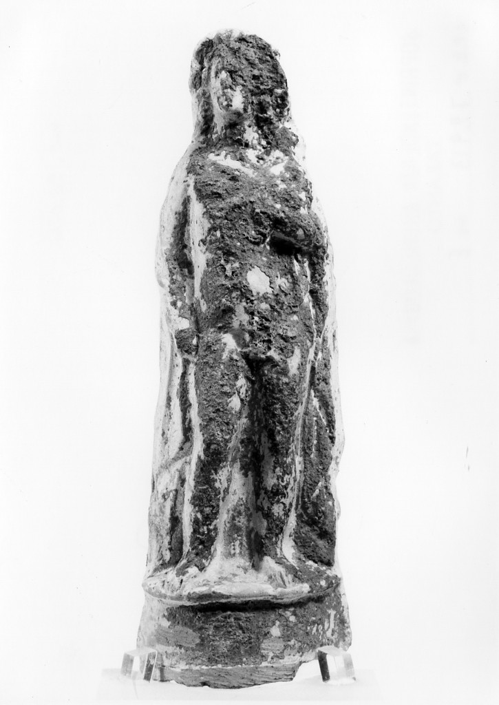 Apollo-Hyakinthos (terracotta figurata) - fabbrica tarantina (secc. IV a.C.-III a.C)