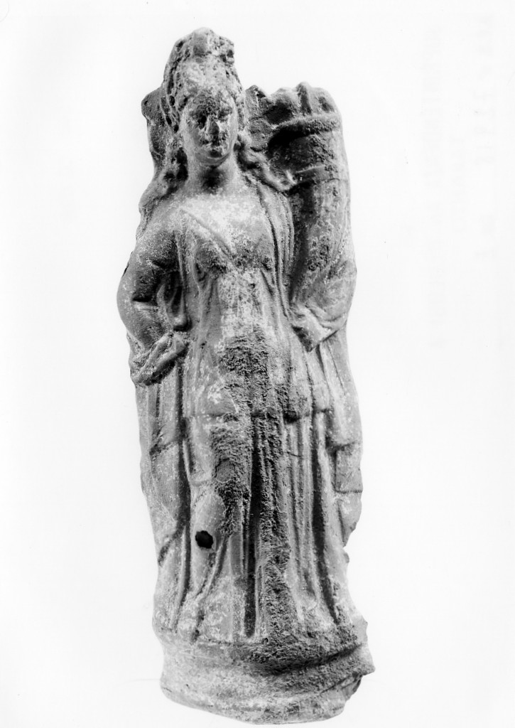 Apollo-Hyakinthos (terracotta figurata) - fabbrica tarantina (secc. IV a.C.-III a.C)