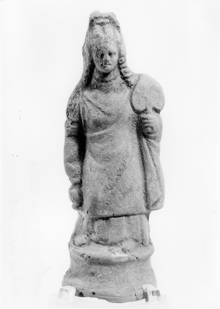 Apollo-Hyakinthos (terracotta figurata) - fabbrica tarantina (secc. IV a.C.-III a.C)