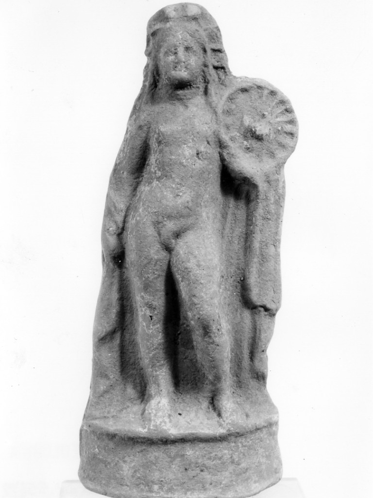 Apollo-Hyakinthos (terracotta figurata) - fabbrica tarantina (secc. IV a.C.-III a.C)