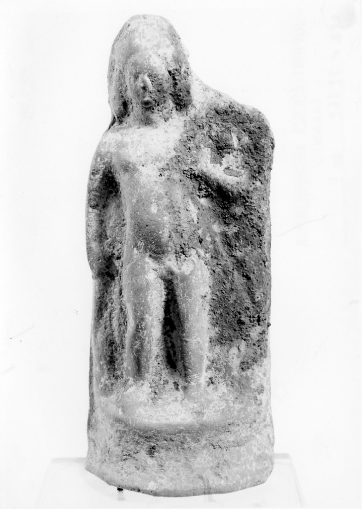 Apollo-Hyakinthos (terracotta figurata) - fabbrica tarantina (secc. IV a.C.-III a.C)