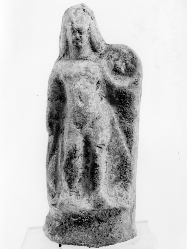 Apollo-Hyakinthos (terracotta figurata) - fabbrica tarantina (secc. IV a.C.-III a.C)