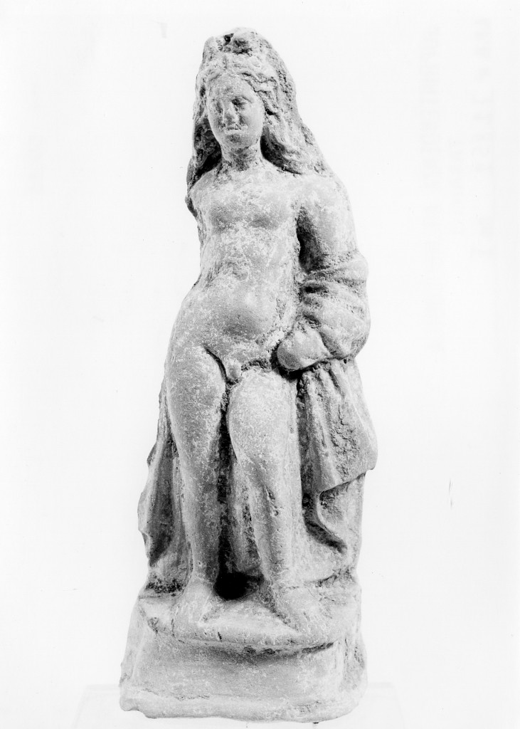 Apollo-Hyakinthos (terracotta figurata) - fabbrica tarantina (secc. IV a.C.-III a.C)