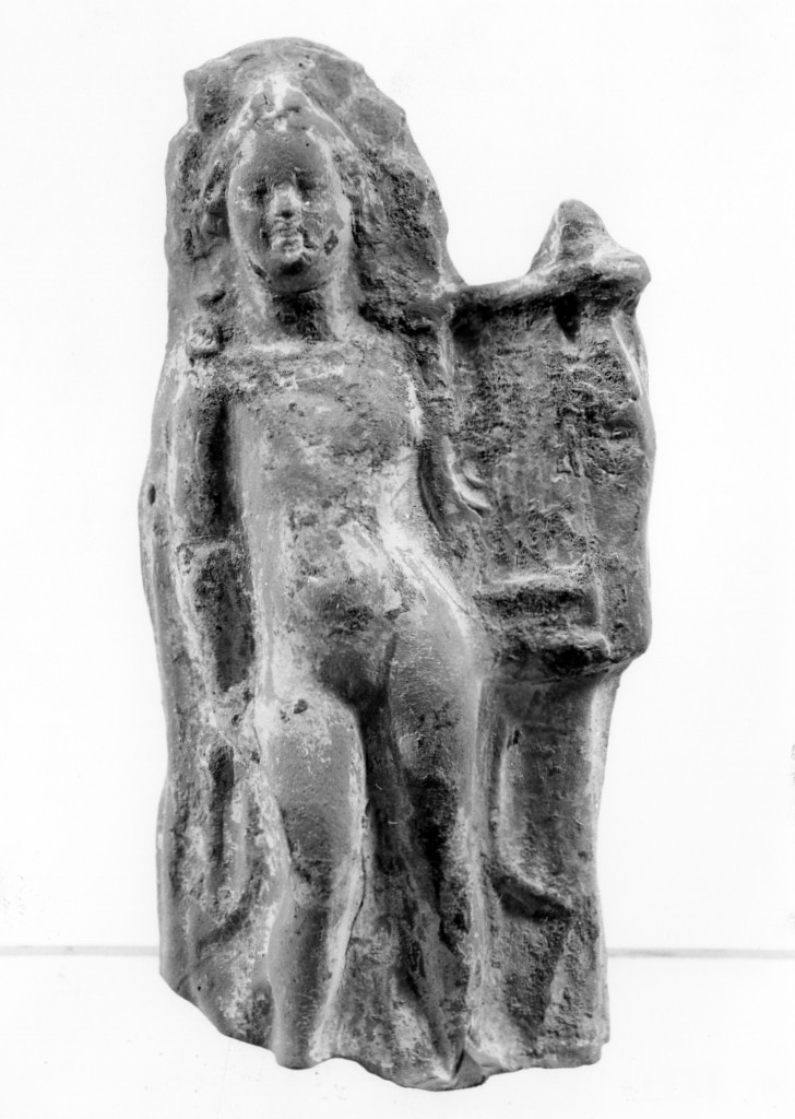 Apollo-Hyakinthos (terracotta figurata) - fabbrica tarantina (secc. IV a.C.-III a.C)