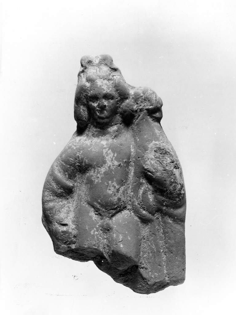 Apollo-Hyakinthos (terracotta figurata) - fabbrica tarantina (secc. IV a.C.-III a.C)