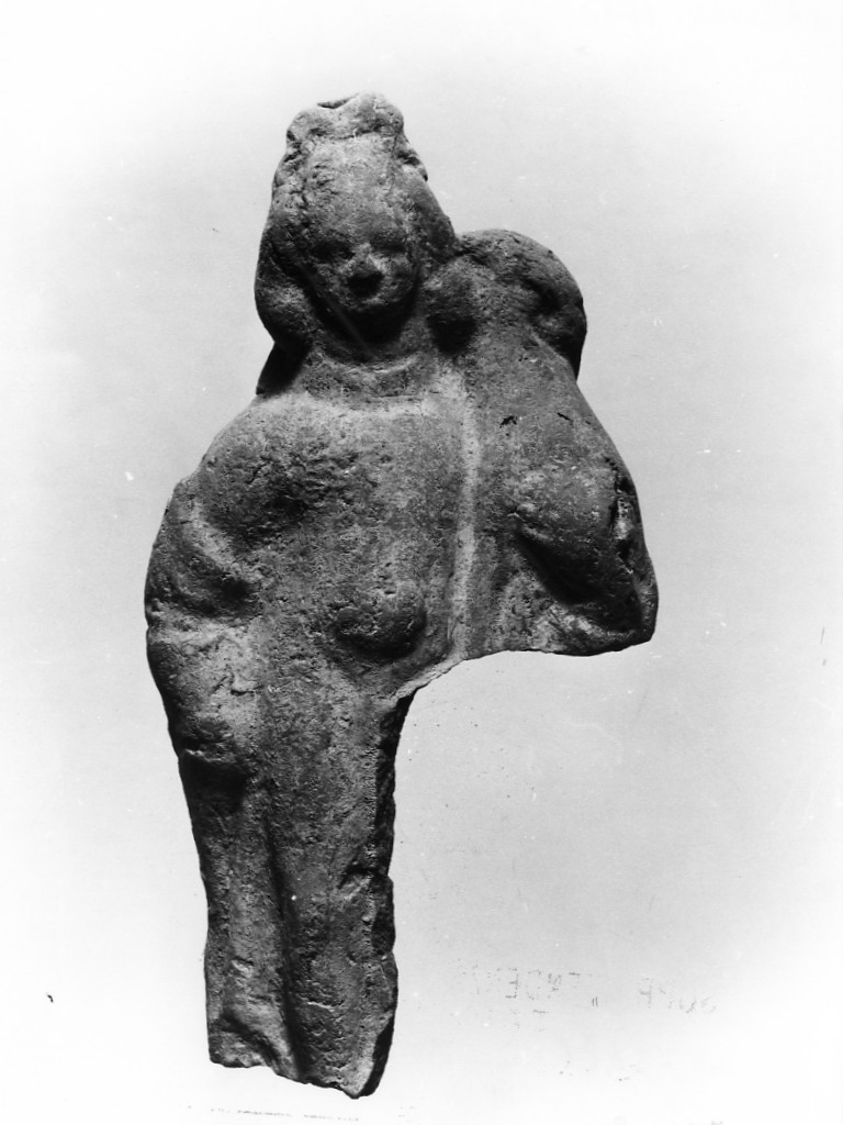 Apollo-Hyakinthos (terracotta figurata) - fabbrica tarantina (secc. IV a.C.-III a.C)