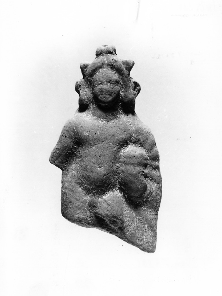 Apollo-Hyakinthos (terracotta figurata) - fabbrica tarantina (secc. IV a.C.-III a.C)