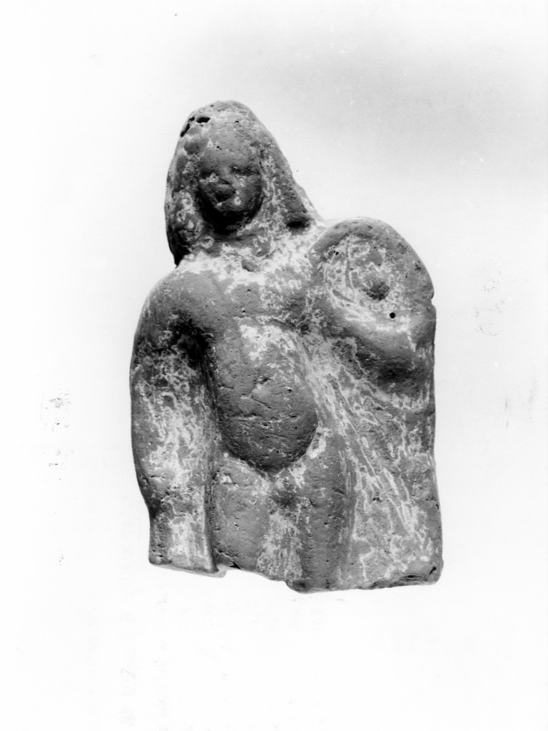 Apollo-Hyakinthos (terracotta figurata) - fabbrica tarantina (secc. IV a.C.-III a.C)