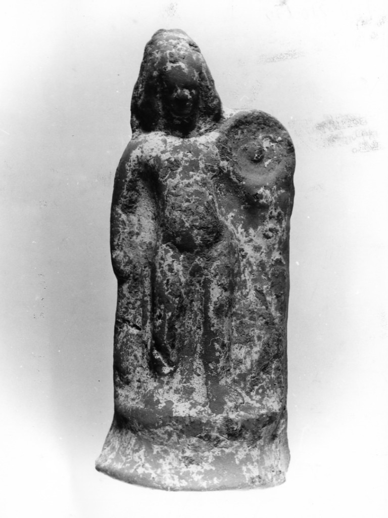 Apollo-Hyakinthos (terracotta figurata) - fabbrica tarantina (secc. IV a.C.-III a.C)