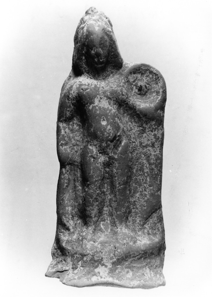 Apollo-Hyakinthos (terracotta figurata) - fabbrica tarantina (secc. IV a.C.-III a.C)