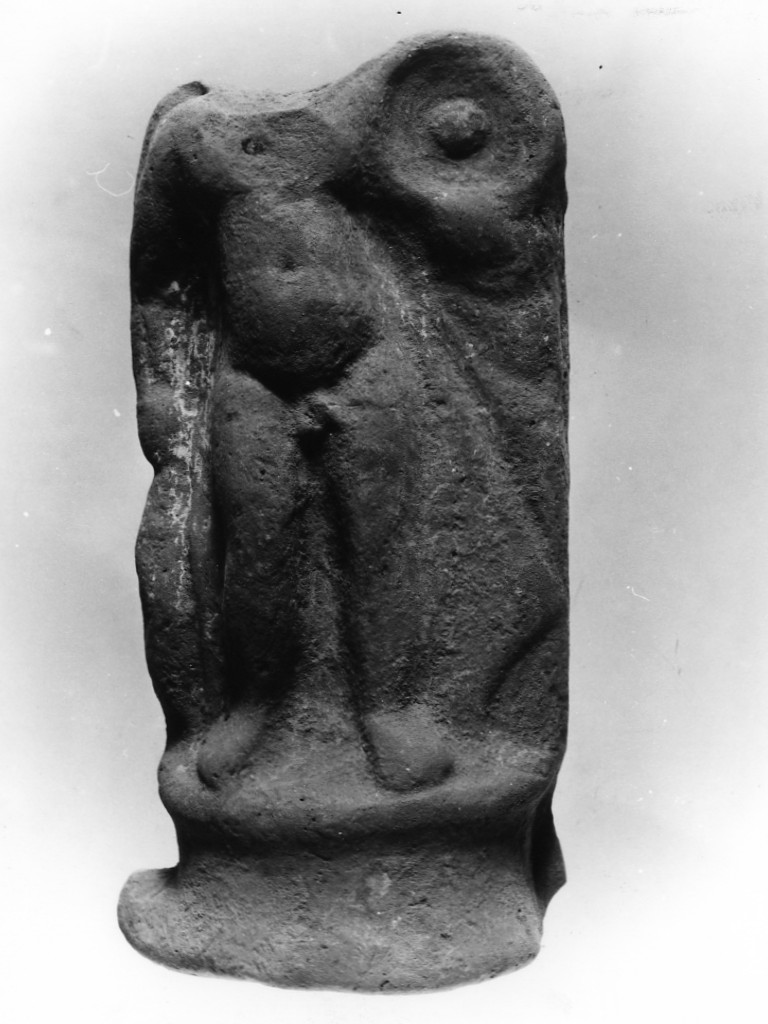 Apollo-Hyakinthos (terracotta figurata) - fabbrica tarantina (secc. IV a.C.-III a.C)