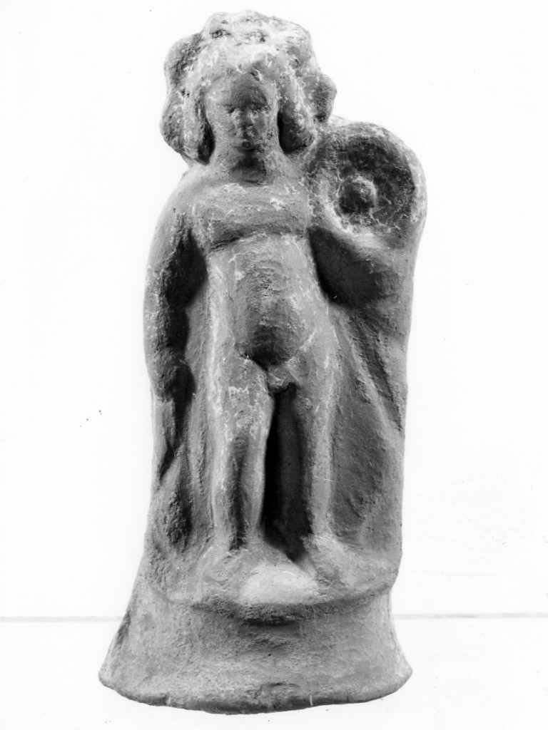 Apollo-Hyakinthos (terracotta figurata) - fabbrica tarantina (secc. IV a.C.-III a.C)