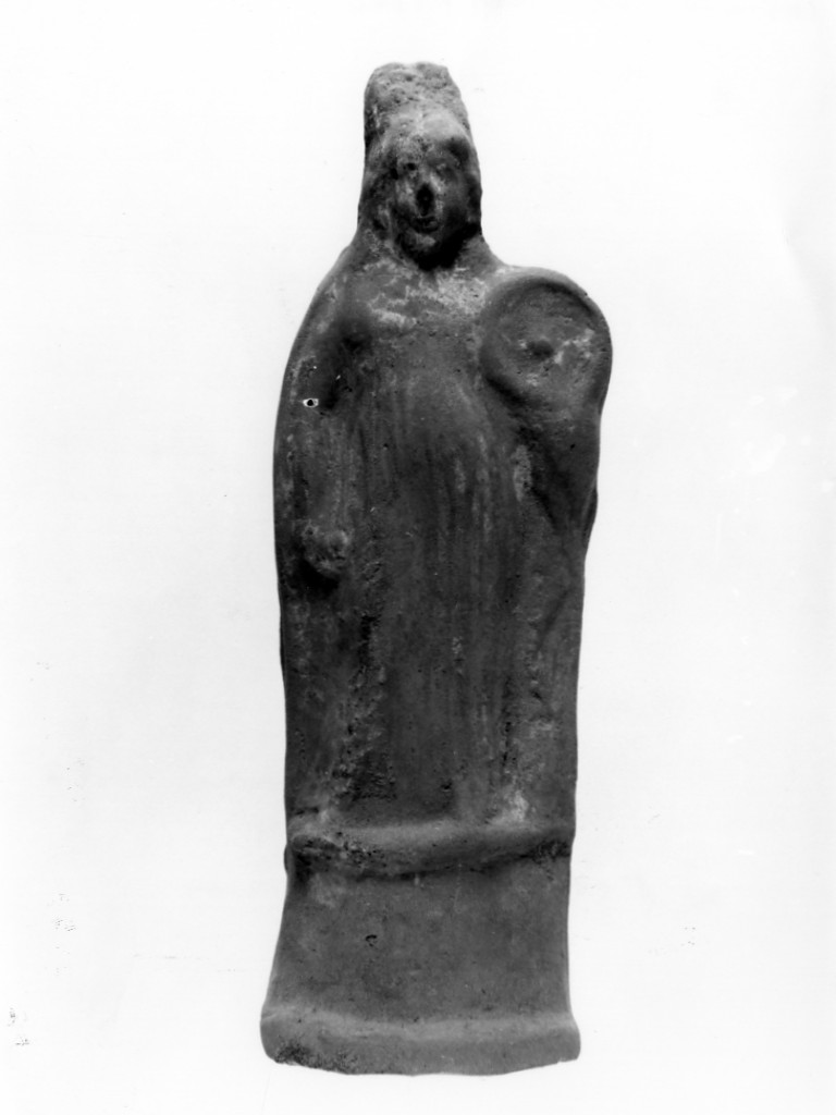 Polyboia (terracotta figurata, culto di Apollo-Hyakinthos) - fabbrica tarantina (secc. IV a.C.-III a.C)