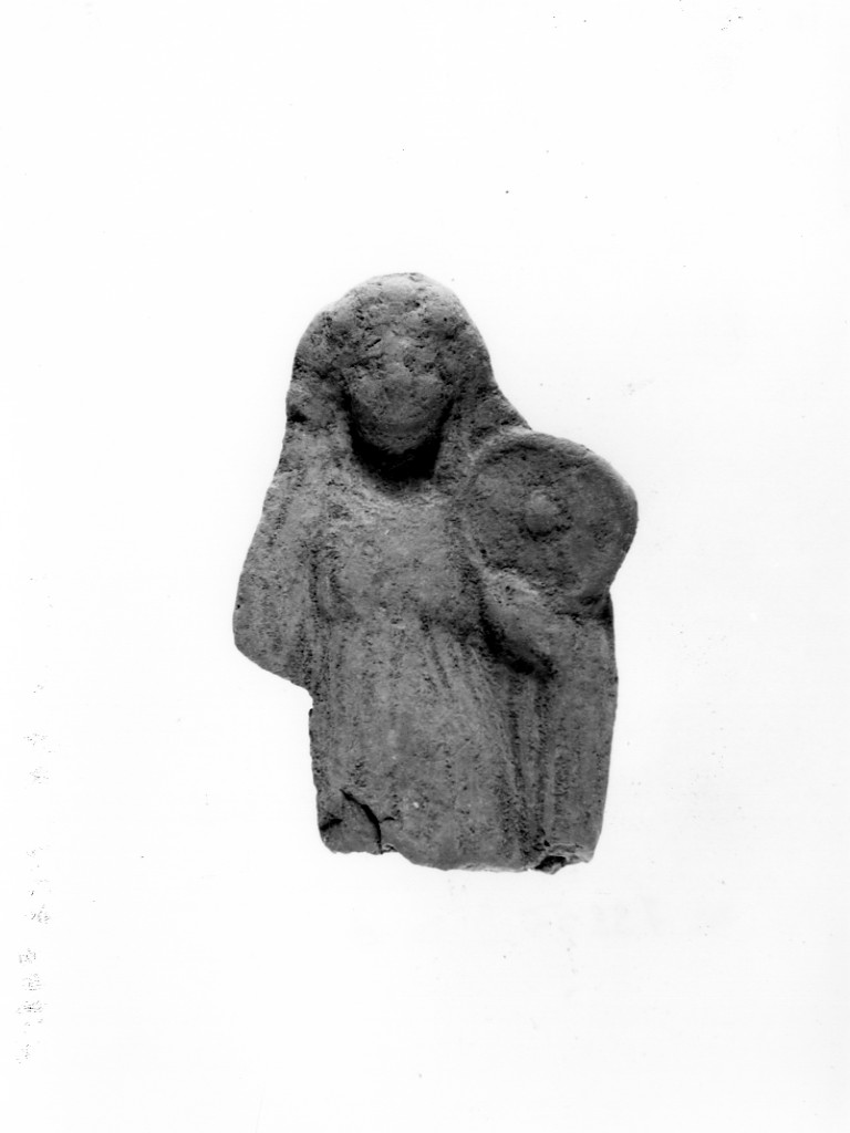 Polyboia (terracotta figurata, culto di Apollo-Hyakinthos) - fabbrica tarantina (secc. IV a.C.-III a.C)