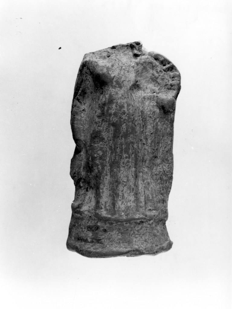 Polyboia (terracotta figurata, culto di Apollo-Hyakinthos) - fabbrica tarantina (secc. IV a.C.-III a.C)